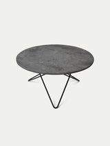 O Table i marmor fra OX Denmarq - Sort / Grå marmor - Jacobsen Plus