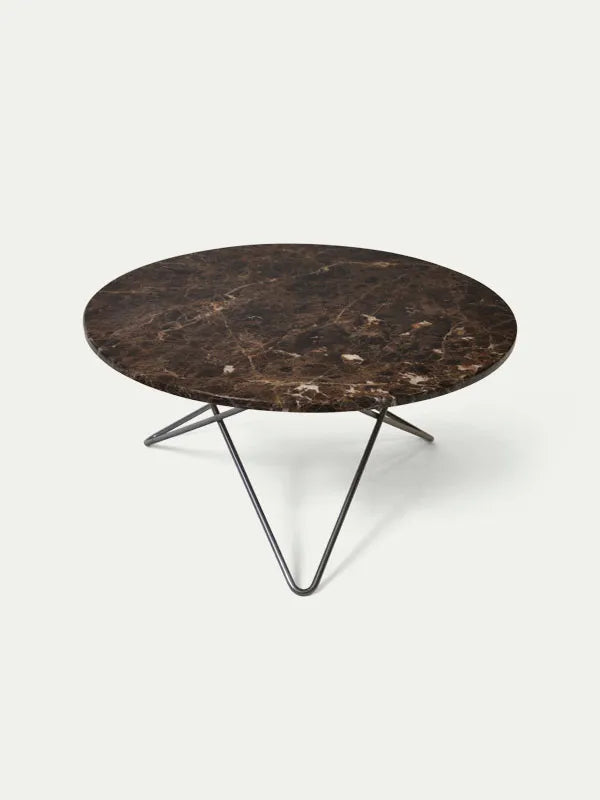 O Table i marmor fra OX Denmarq - Blankt / Brun marmor - Jacobsen Plus