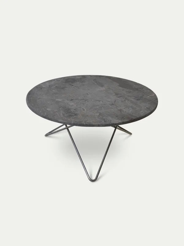 O Table i marmor fra OX Denmarq - Blankt / Grå marmor - Jacobsen Plus