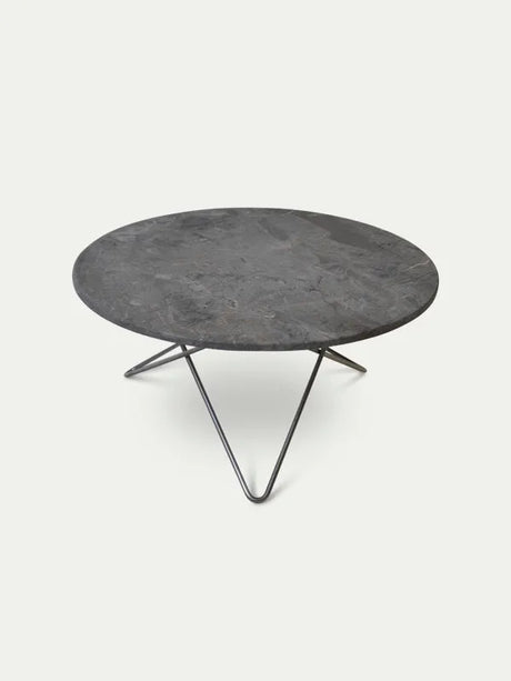 O Table i marmor fra OX Denmarq - Blankt / Grå marmor - Jacobsen Plus