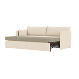 Offset 3-Seater Sofa Bed fra Audo Copenhagen - Logan Jasmine - Jacobsen Plus