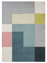 Ometri Tæppe fra Linie Design - Lime / 140 x 200 cm - Jacobsen Plus