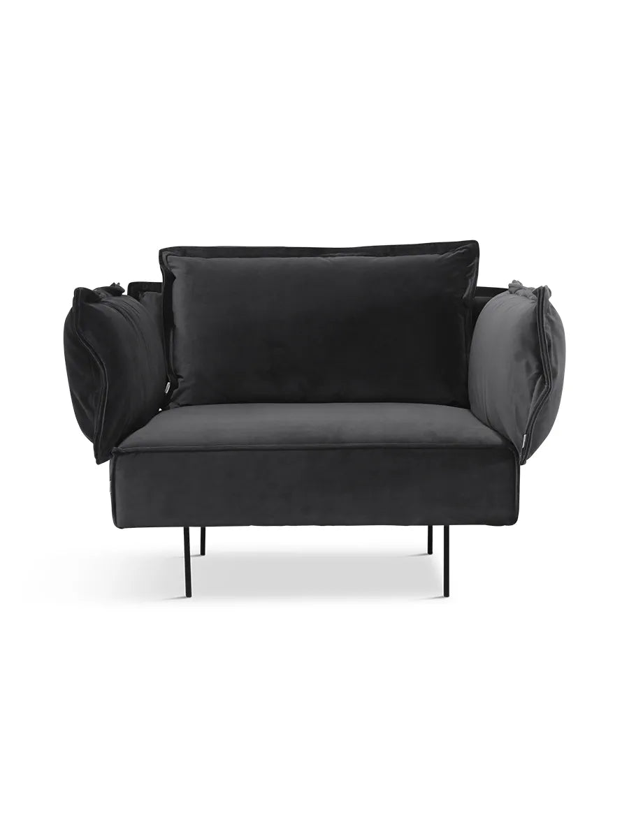 Loungestol fra HANDVÄRK - Dark grey - Jacobsen Plus