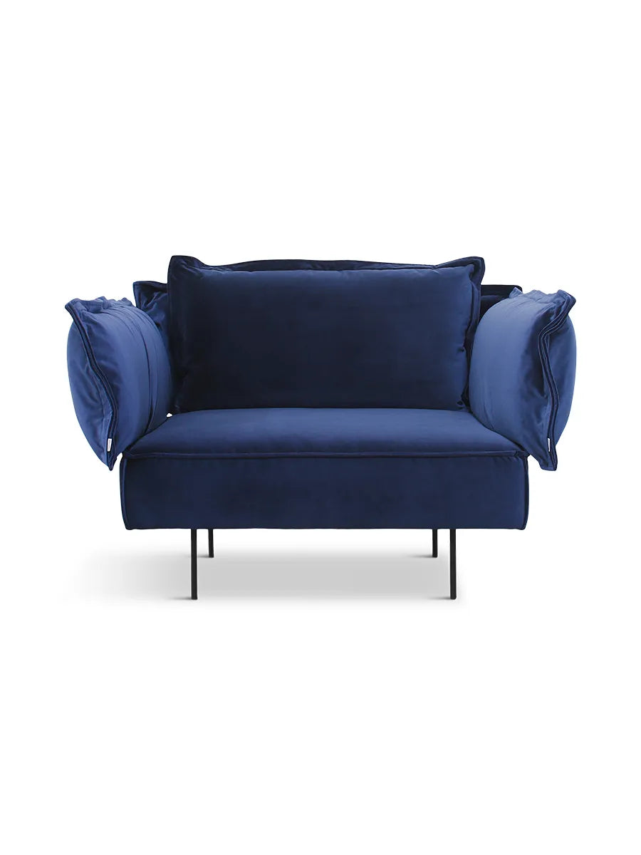 Loungestol fra HANDVÄRK - Royal blue - Jacobsen Plus