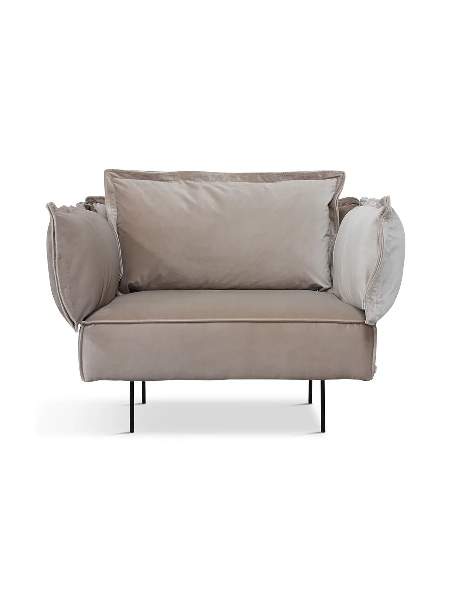 Loungestol fra HANDVÄRK - Sand - Jacobsen Plus