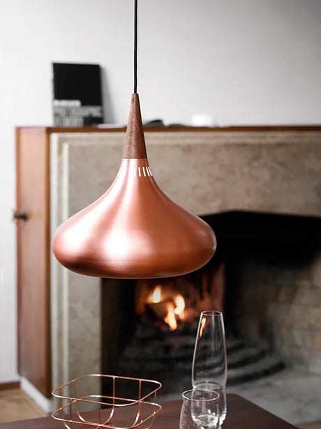 Orient Pendel, kobber fra Fritz Hansen - P1 (Ø225mm) - Jacobsen Plus