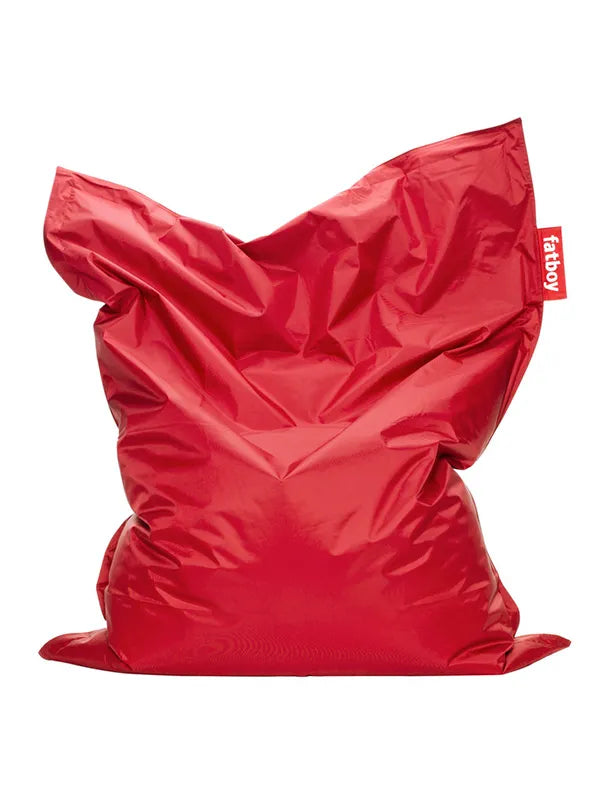 Original nylon sækkestol fra Fatboy - Red - Jacobsen Plus
