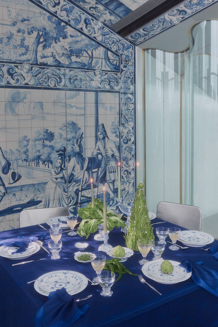 Waves servietter fra Royal Copenhagen