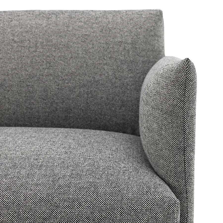 Outline sofa / Chaiselongue fra Muuto - Hallingdal 166 / Chaiselong, højre - Jacobsen Plus