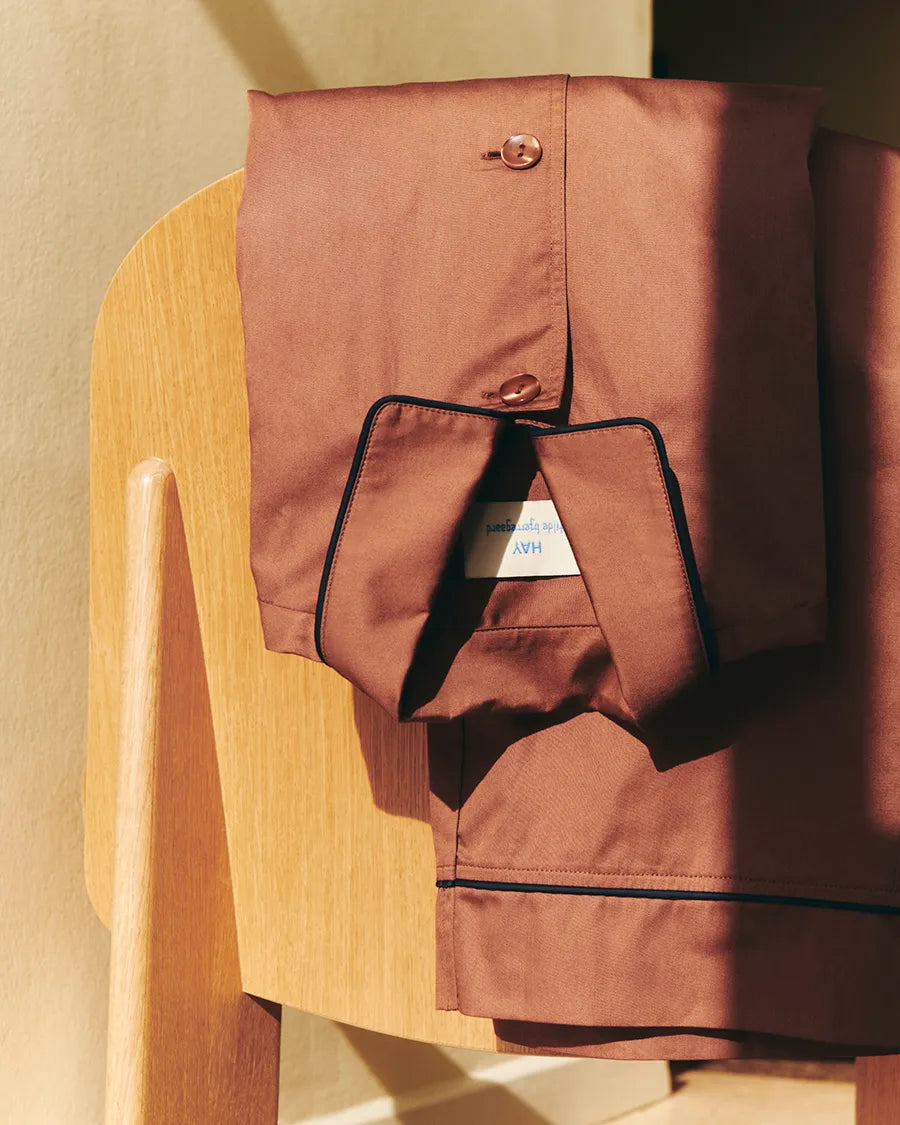 Outline Pyjama L/S Shirt fra Hay