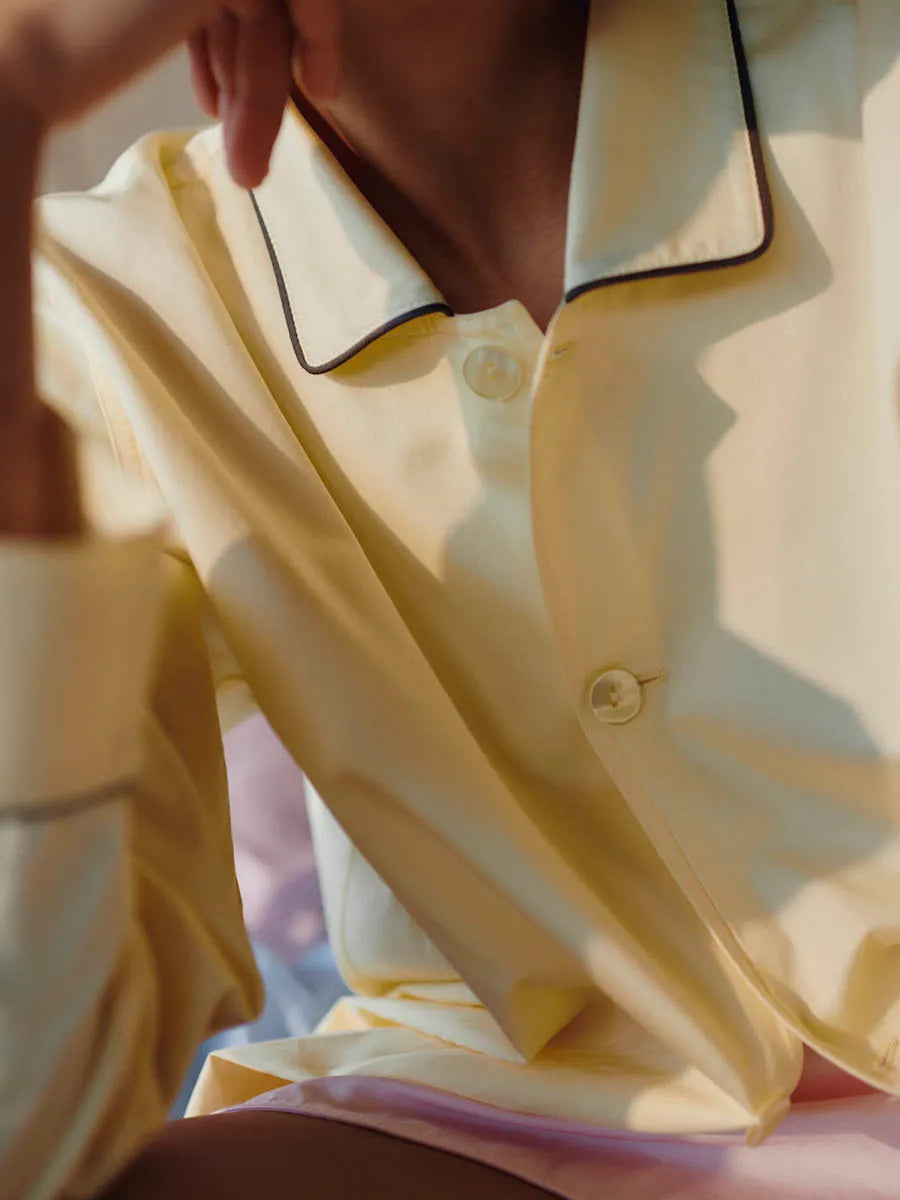 Outline Pyjama L/S Shirt fra Hay