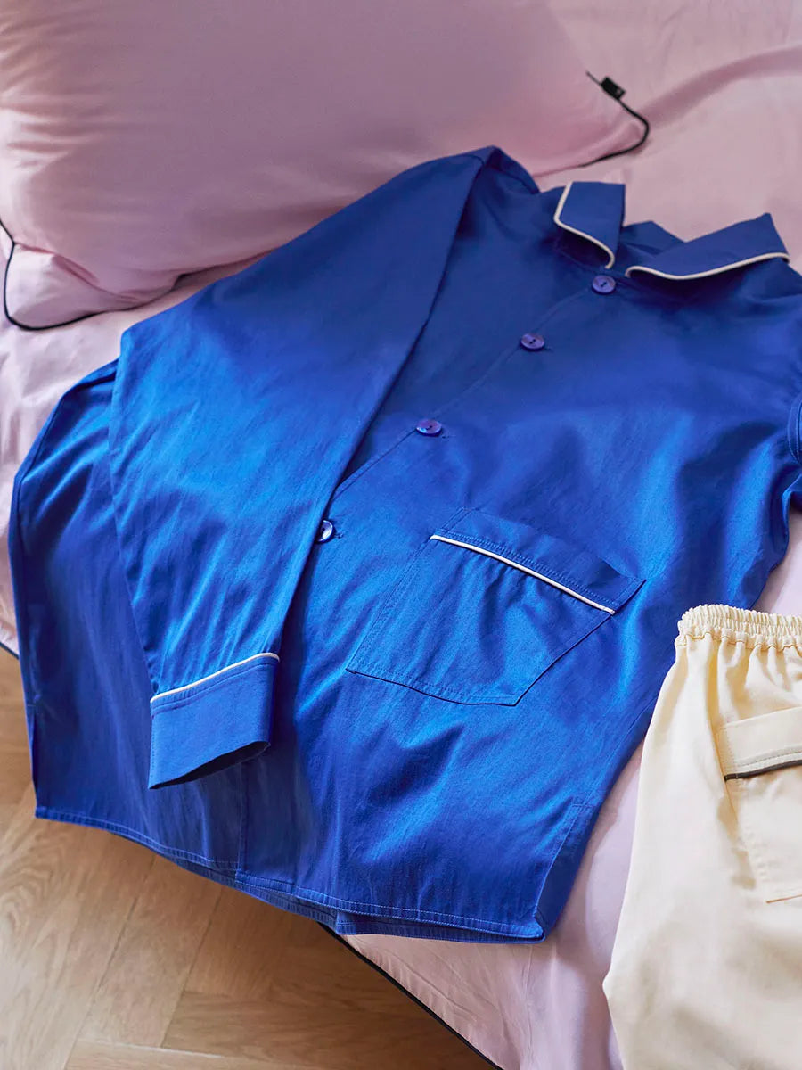 Outline Pyjama L/S Shirt fra Hay