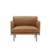 Cognac Refine leather
