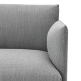 Outline sofa / Chaiselongue fra Muuto - Fiord 151 / Chaiselong, højre - Jacobsen Plus
