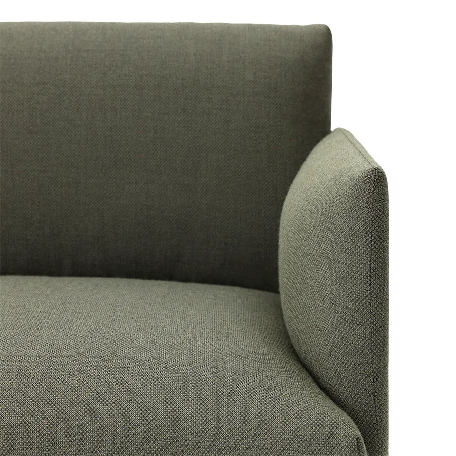 Outline sofa / Chaiselongue fra Muuto - Fiord 961 / Chaiselong, højre - Jacobsen Plus