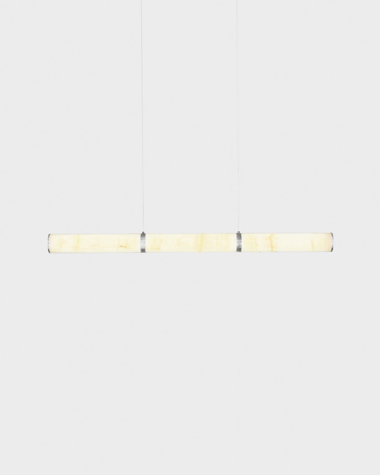  - Brushed Stainless Steel / White Onyx - Jacobsen Plus