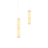 Brushed Brass / White Onyx