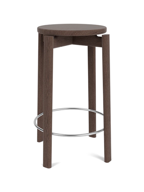 Passage Counter Stool fra Audo Copenhagen - Dark Stained Oak - Jacobsen Plus