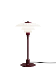 PH 2/1 Bordlampe, Glossy Burgundy fra Louis Poulsen