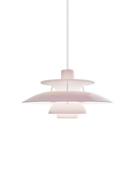 PH 5 Ø320 Opal Pale Rose Pendel af Poul Henningsen - 1 - Jacobsen Plus