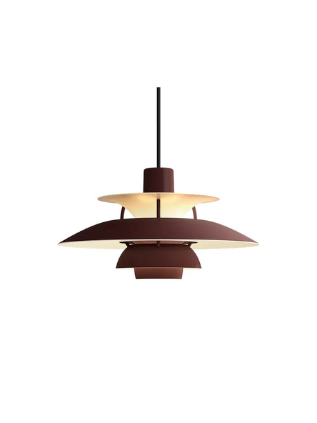 PH 5 Mini Pendant, Monochrome Burgundy af Poul Henningsen - 1 - Jacobsen Plus