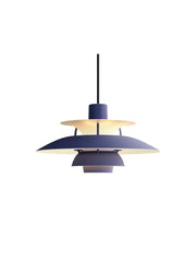 PH 5 Mini Pendant, Monochrome Dusty Indigo af Poul Henningsen