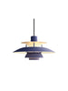 PH 5 Mini Pendant, Monochrome Dusty Indigo af Poul Henningsen