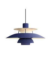 PH 5 Pendant, Monochrome Dusty Indigo af Poul Henningsen