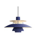 PH 5 Pendant, Monochrome Dusty Indigo af Poul Henningsen