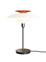 PH 80 Bordlampe, krom fra Louis Poulsen