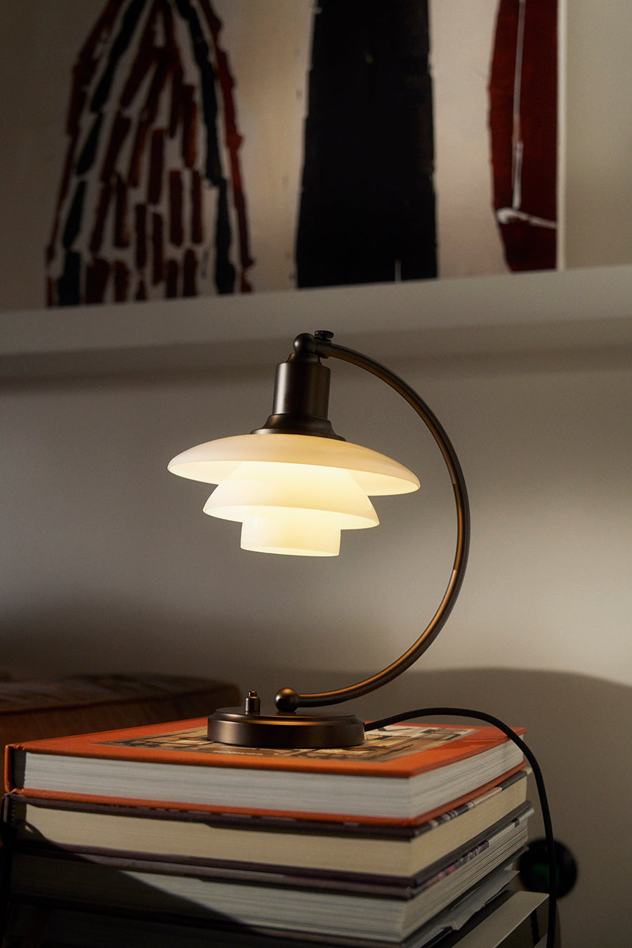 PH 2/2 Luna Bordlampe, Aged Brass fra Louis Poulsen - 2 - Jacobsen Plus