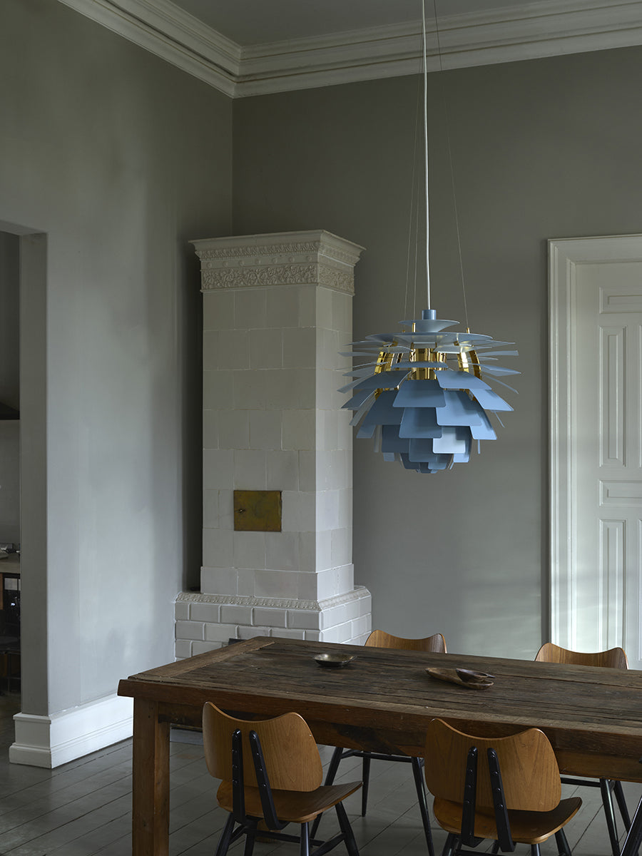 PH Artichoke Dusty Blue/Brass fra Louis Poulsen - 4 - Jacobsen Plus