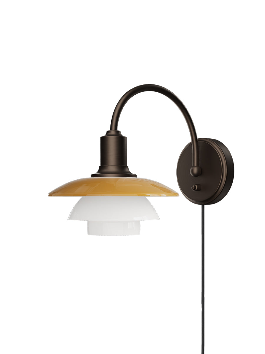 PH 2/2 Væglampe Centenary Edition, m. ledning og knap fra Louis Poulsen - 7 - Jacobsen Plus
