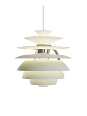 PH Snowball, dusty green/chrome af Poul Henningsen