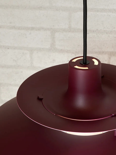 PH 5 Pendant, Monochrome Burgundy af Poul Henningsen - 5 - Jacobsen Plus
