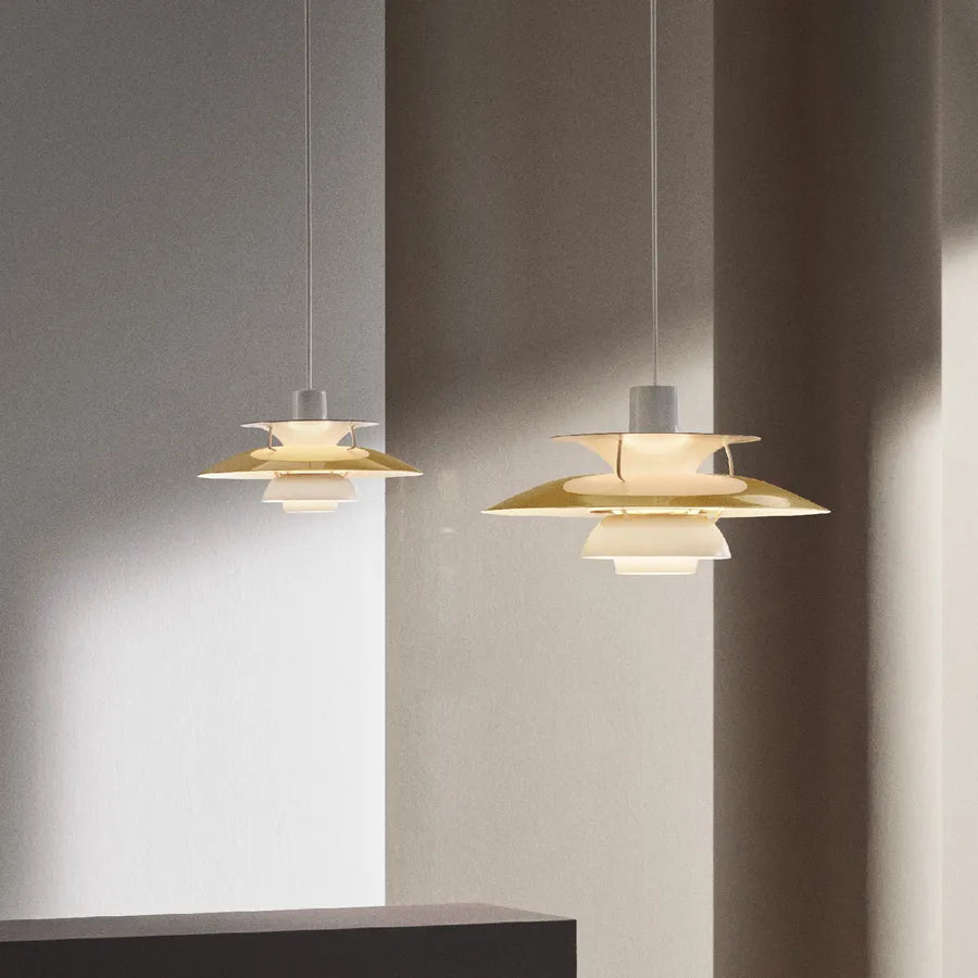 PH 5 mini pendel messing fra Louis Poulsen