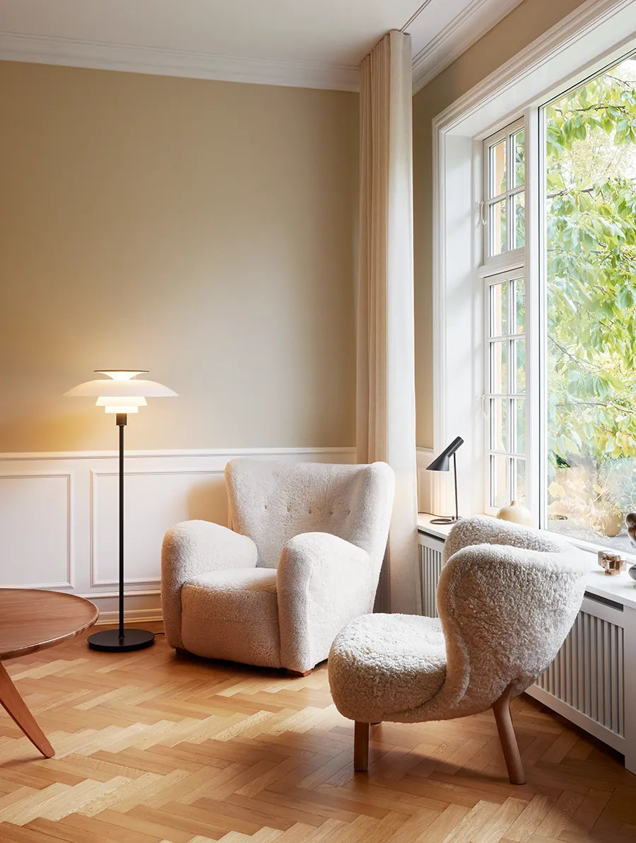 PH 80 gulvlampe, sort fra Louis Poulsen