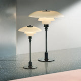 PH 3½-2½ Glas Bordlampe, sort metalliseret fra Louis Poulsen - 2 - Jacobsen Plus