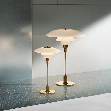 PH 2/1 Bordlampe, messing metalliseret fra Louis Poulsen - 2 - Jacobsen Plus