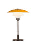 PH 3½-2½ Bordlampe, gul af Poul Henningsen