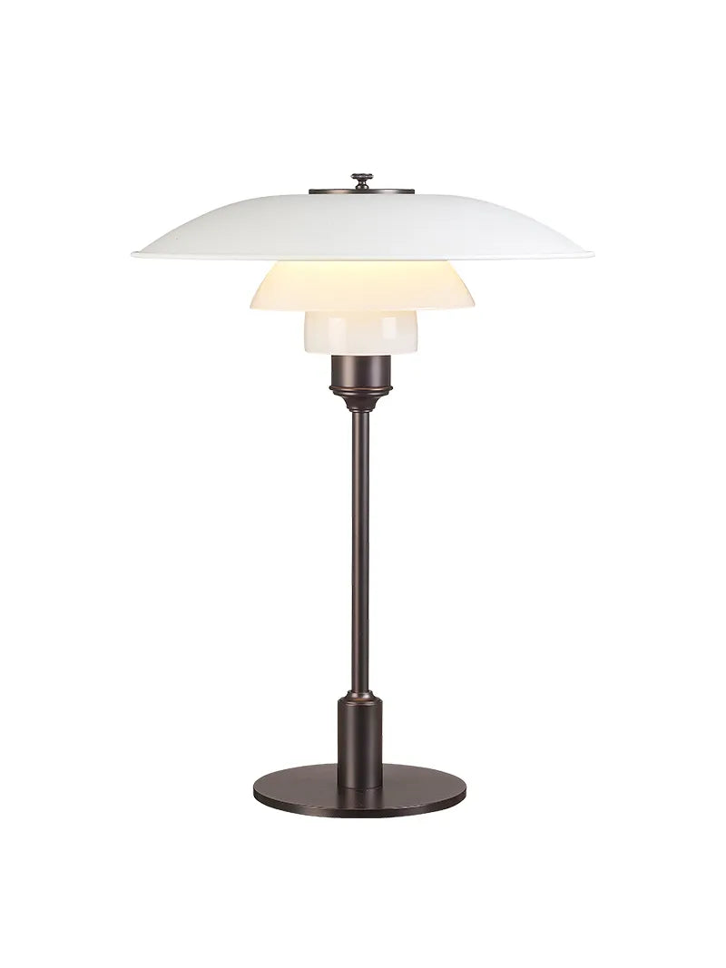 PH 3½-2½ bordlampe, hvid af Poul Henningsen