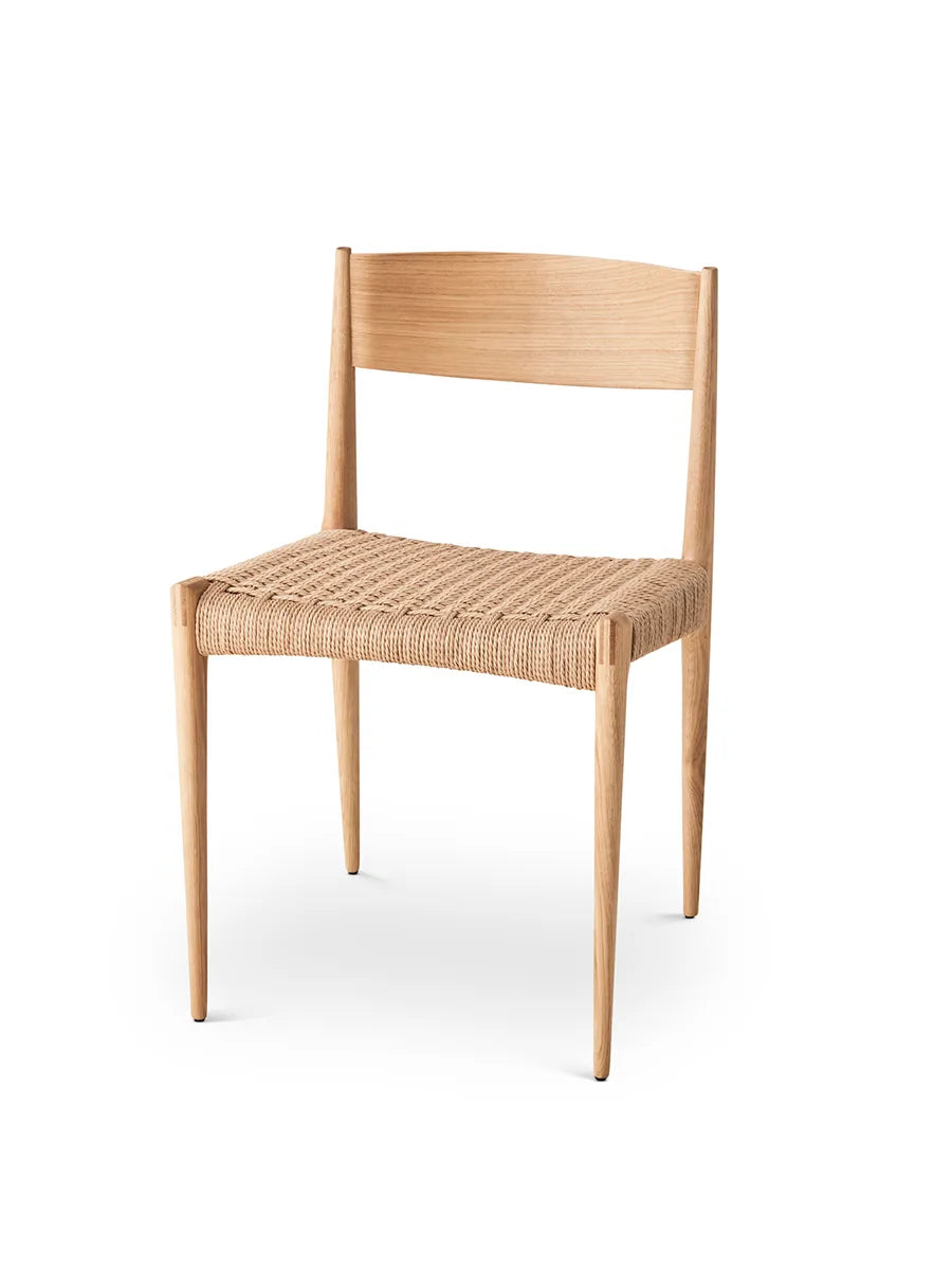Pia Chair fra DK3 - Oliebehandlet eg - Jacobsen Plus