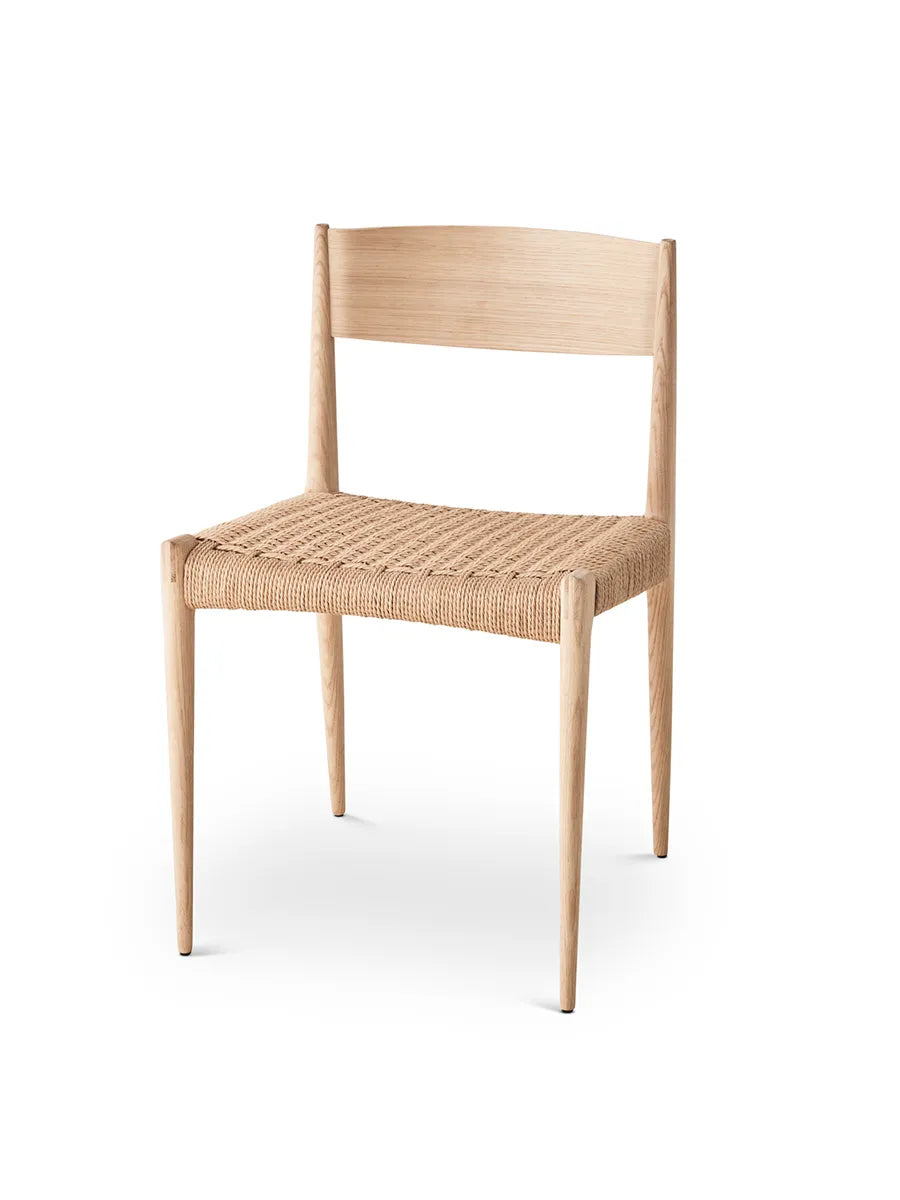 Pia Chair fra DK3 - Sæbebehandlet eg - Jacobsen Plus