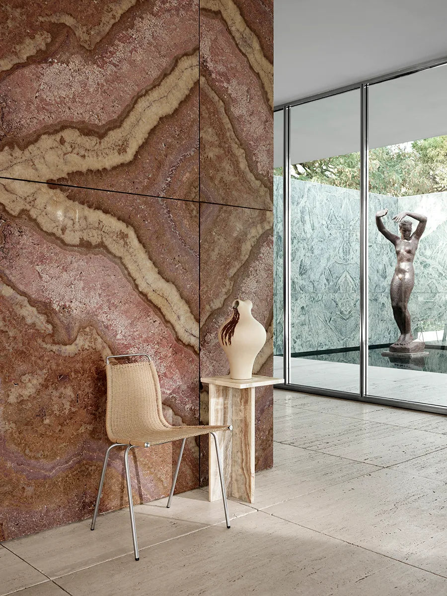 PK1 Stol, stål stel af Poul Kjærholm