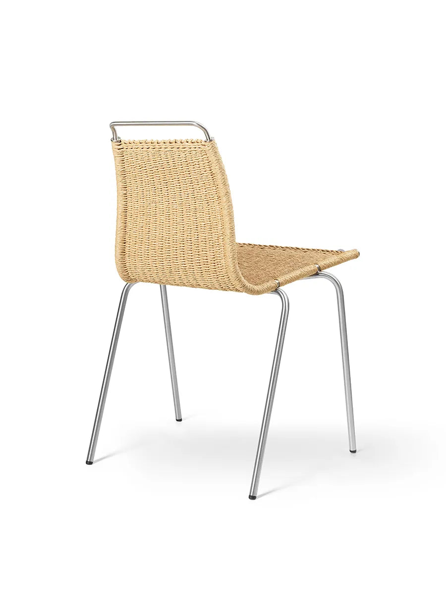 PK1 Stol, stål stel af Poul Kjærholm