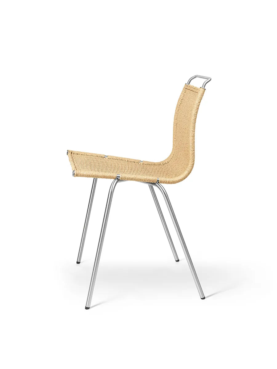 PK1 Stol, stål stel af Poul Kjærholm