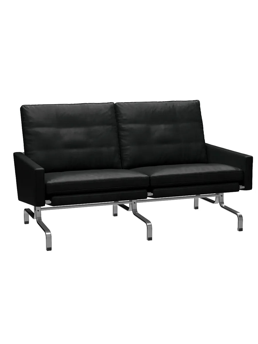 PK31/2 2 pers. Sofa af Poul Kjærholm - Grace læder / Sort - Jacobsen Plus