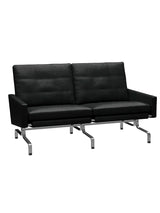 PK31/2 2 pers. Sofa af Poul Kjærholm - Grace læder / Sort - Jacobsen Plus