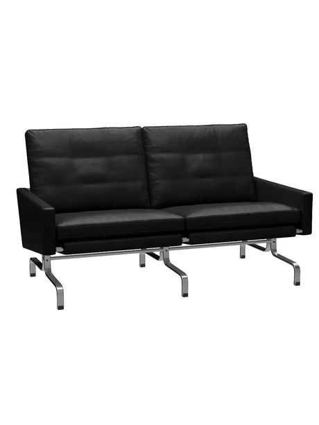 PK31/2 2 pers. Sofa af Poul Kjærholm - Grace læder / Sort - Jacobsen Plus