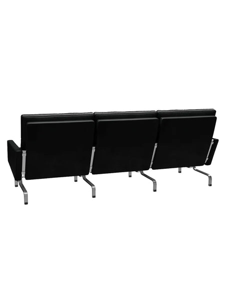 PK31/3 3 pers. Sofa af Poul Kjærholm - Aura læder / Cognac - Jacobsen Plus